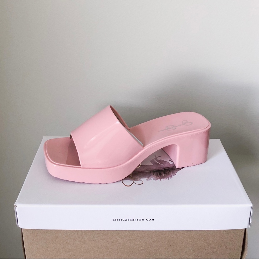 Pink Platform Barbie Shoes